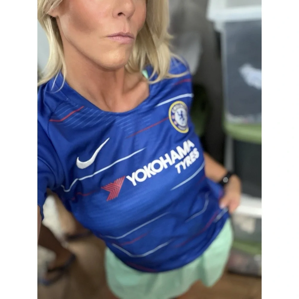Nike Chelsea 2018-19 Home Jersey‎ Size 30 Blue football shirt Yokohama Tyres